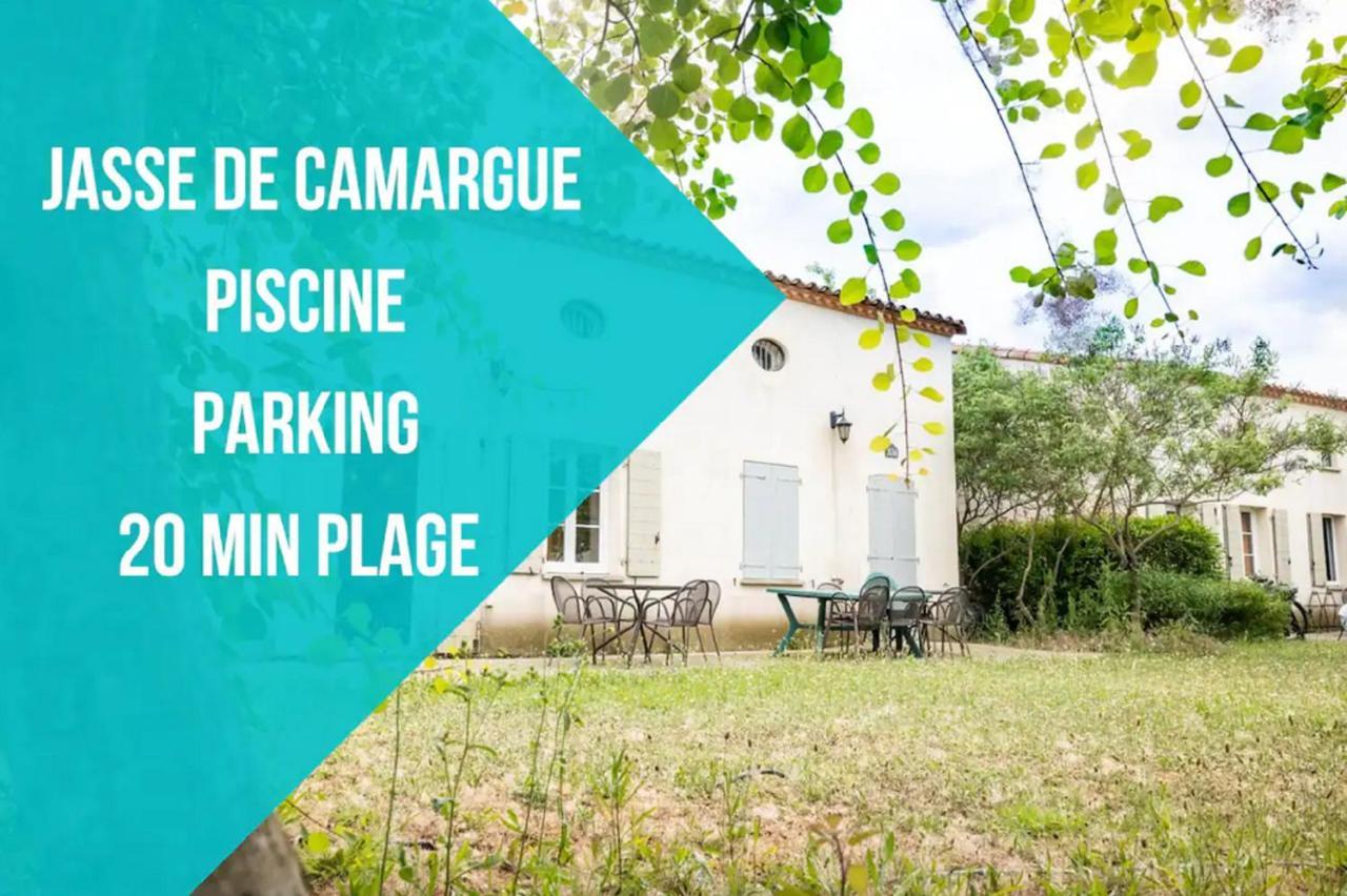 Jasse Camarguaise 535 - Piscine Clim Parking Famille - Top Pros Servicesconciergerie Villa Gallargues-le-Montueux Kültér fotó